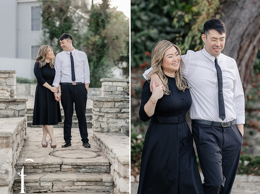 Malaga Cove Library Engagement | Jen & Rich