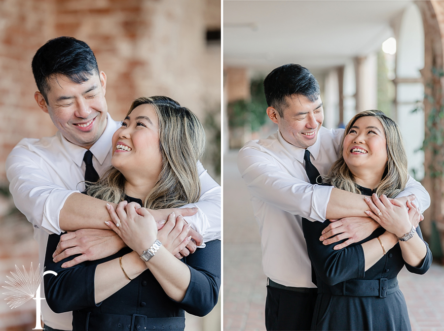Malaga Cove Library Engagement | Jen & Rich