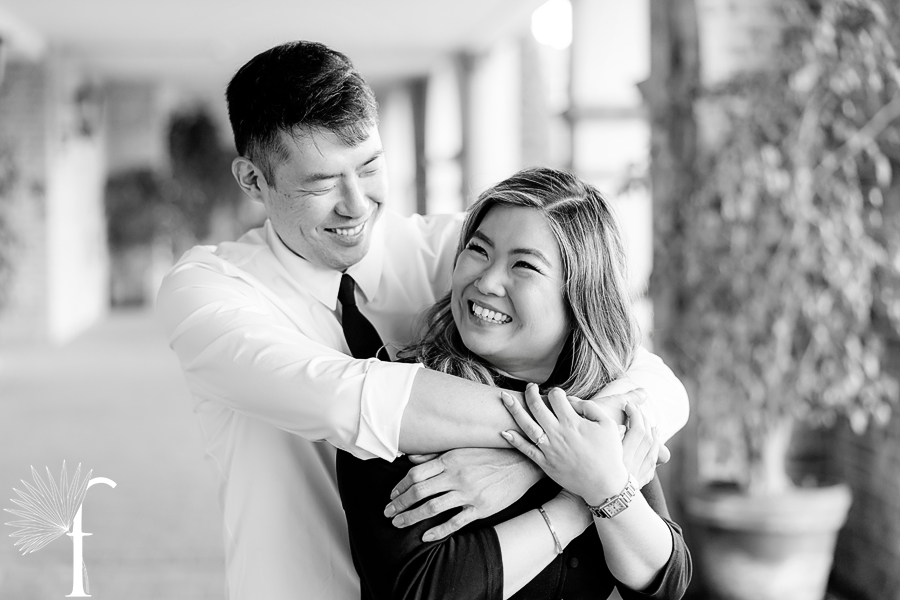 Malaga Cove Library Engagement | Jen & Rich