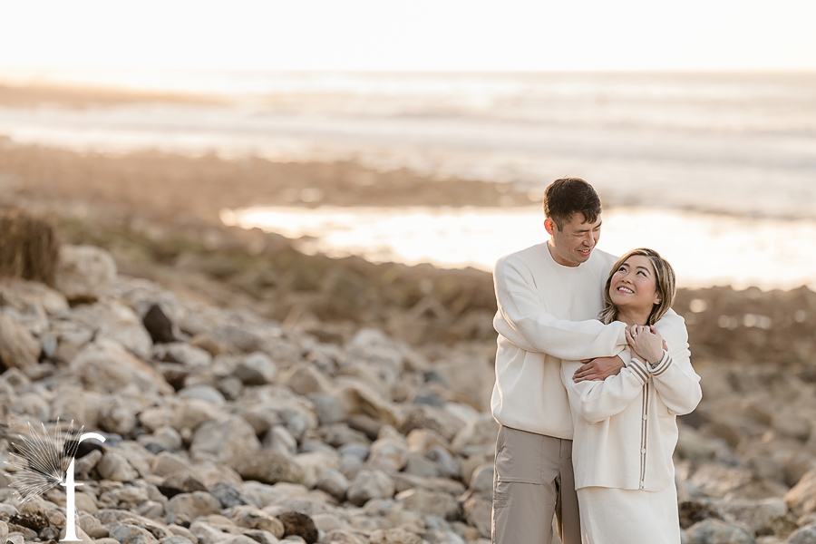 Malaga Cove Library Engagement | Jen & Rich