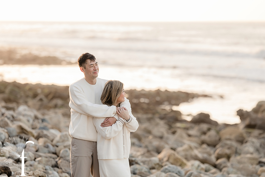 Malaga Cove Library Engagement | Jen & Rich