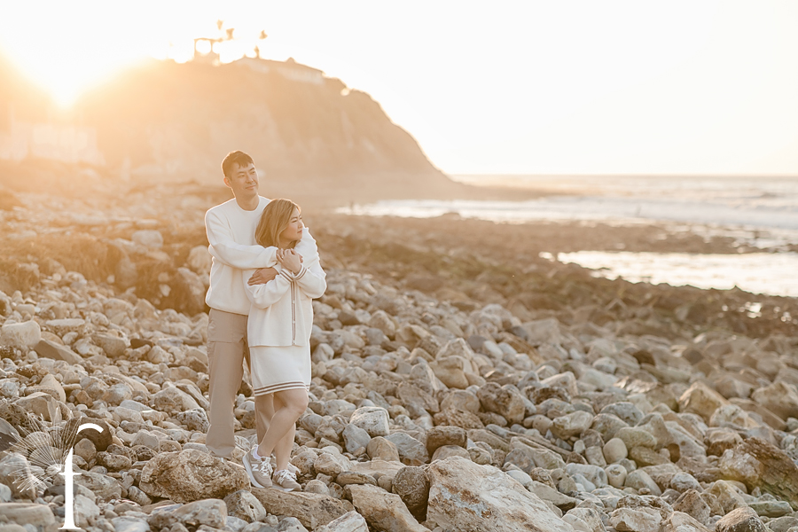 Malaga Cove Library Engagement | Jen & Rich