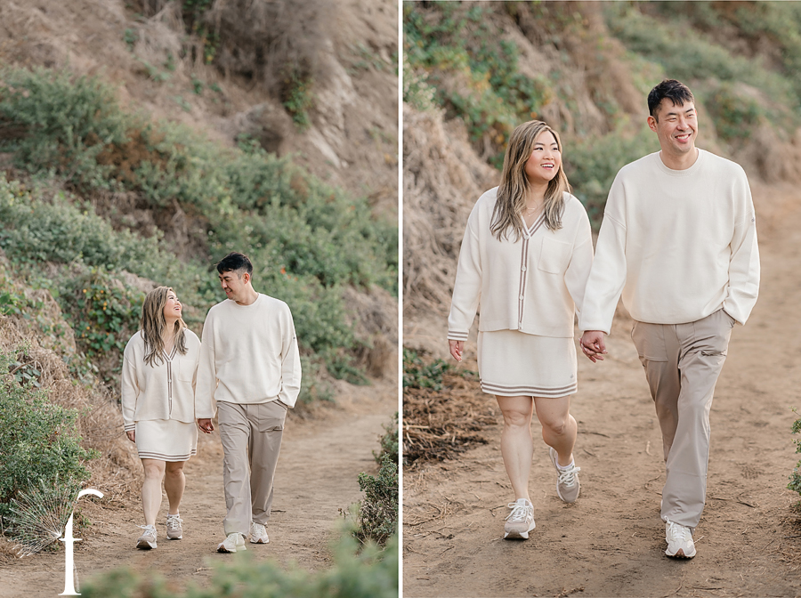 Malaga Cove Library Engagement | Jen & Rich