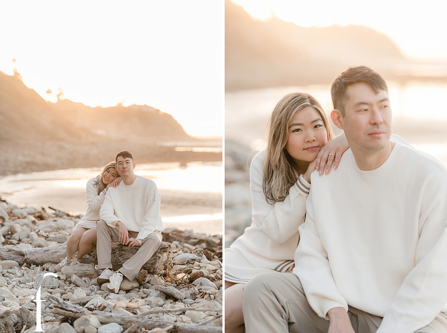 Malaga Cove Library Engagement | Jen & Rich