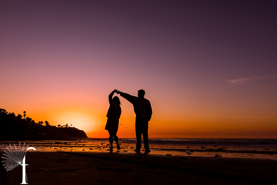 Malaga Cove Library Engagement | Jen & Rich