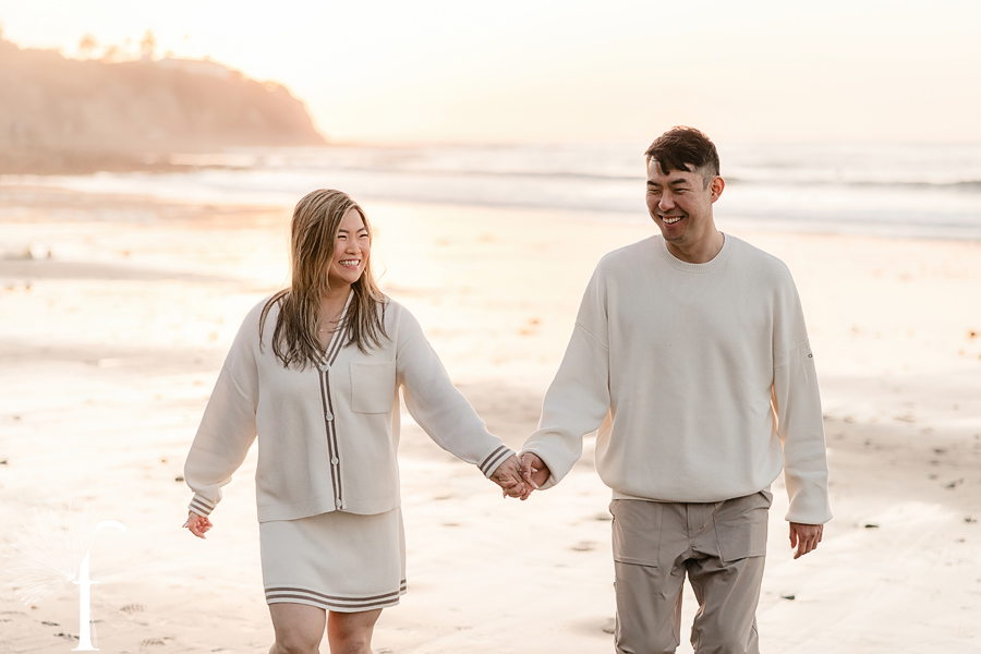 Malaga Cove Library Engagement | Jen & Rich