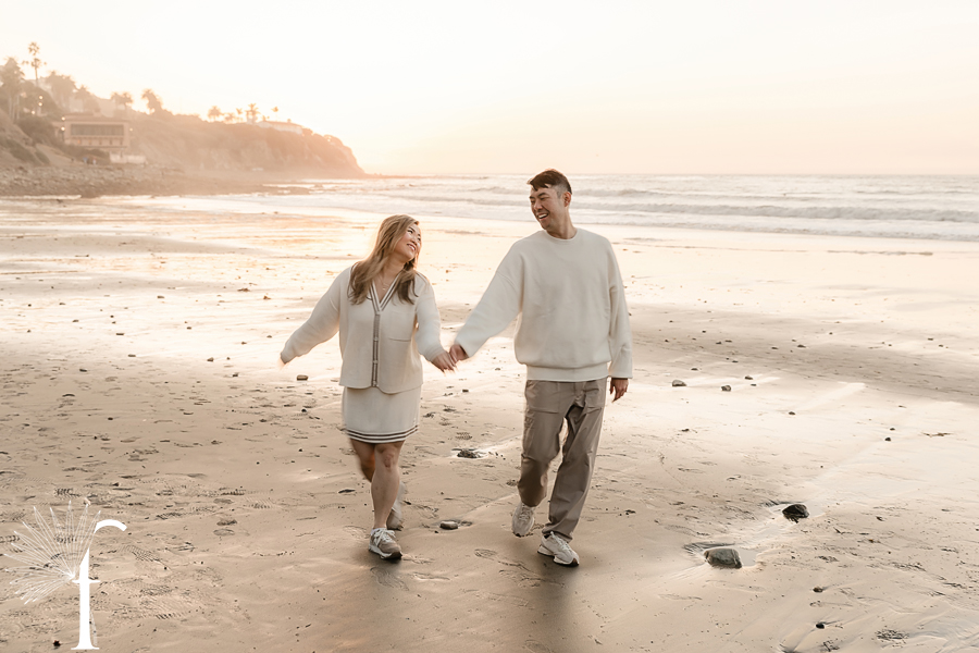 Malaga Cove Library Engagement | Jen & Rich