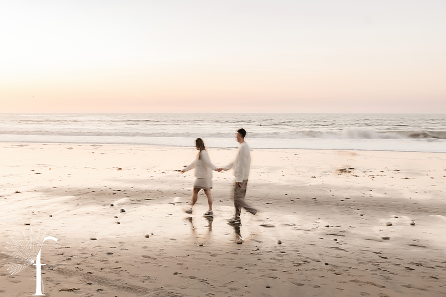 Malaga Cove Library Engagement | Jen & Rich
