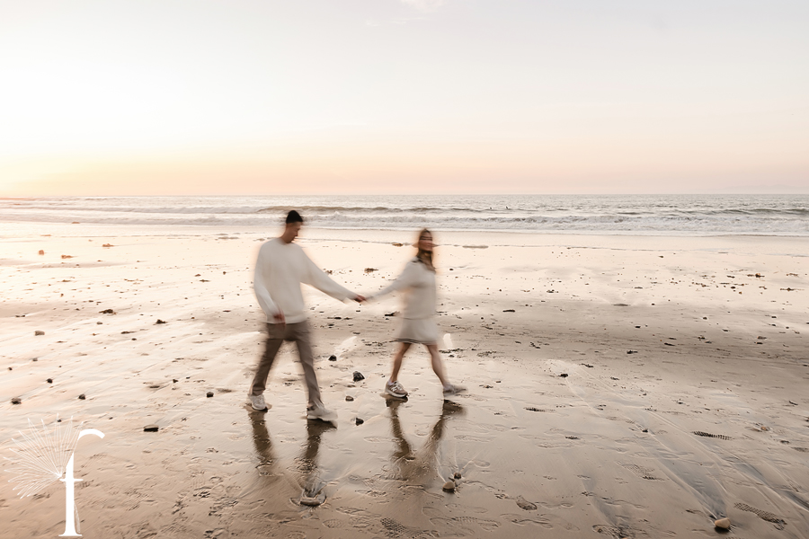 Malaga Cove Library Engagement | Jen & Rich