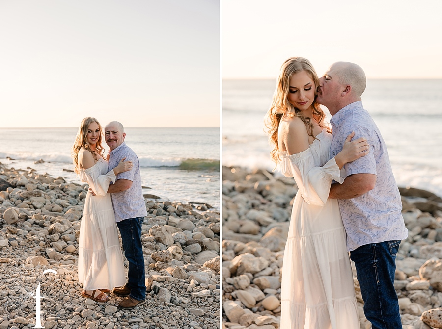 Palos Verdes Beach Engagement | Savannah & Burt 