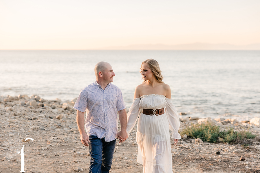 Palos Verdes Beach Engagement | Savannah & Burt 