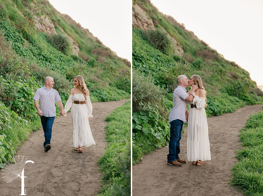 Palos Verdes Beach Engagement | Savannah & Burt 