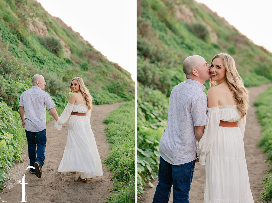 Palos Verdes Beach Engagement | Savannah & Burt 