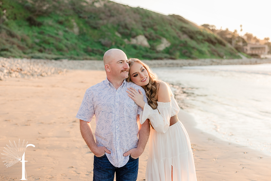Palos Verdes Beach Engagement | Savannah & Burt 