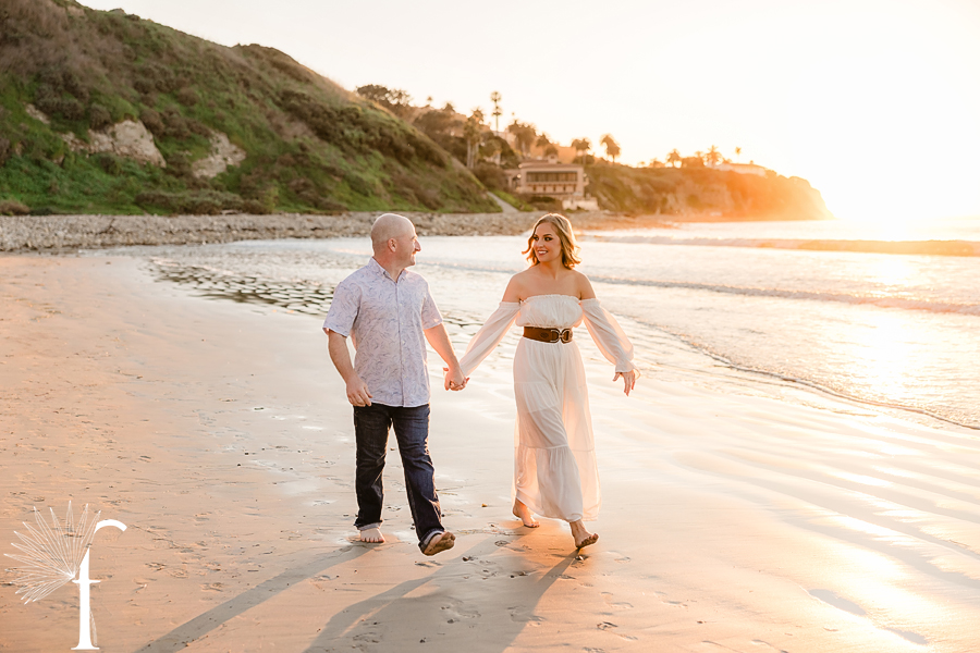 Palos Verdes Beach Engagement | Savannah & Burt 