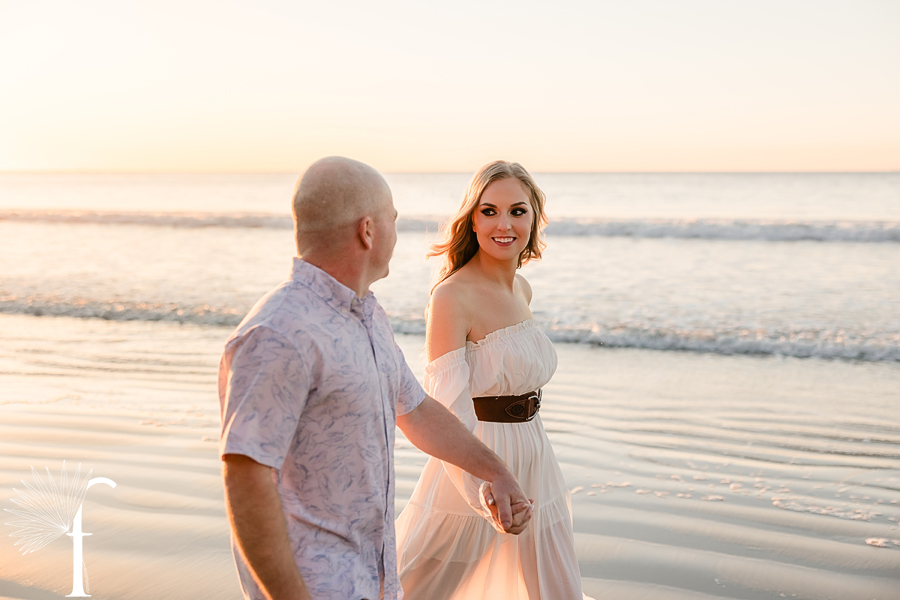 Palos Verdes Beach Engagement | Savannah & Burt 