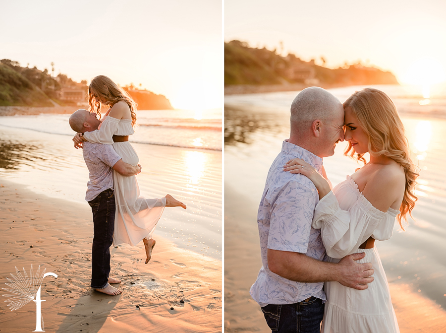 Palos Verdes Beach Engagement | Savannah & Burt 