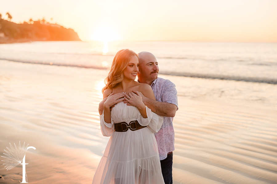 Palos Verdes Beach Engagement | Savannah & Burt 