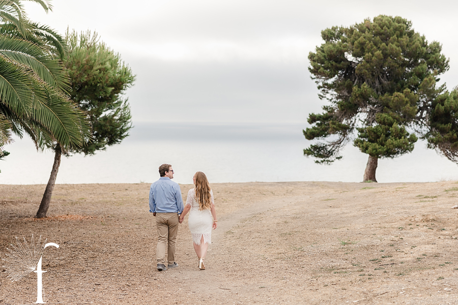 Cliff Engagement Palos Verdes | Sarah & Rob