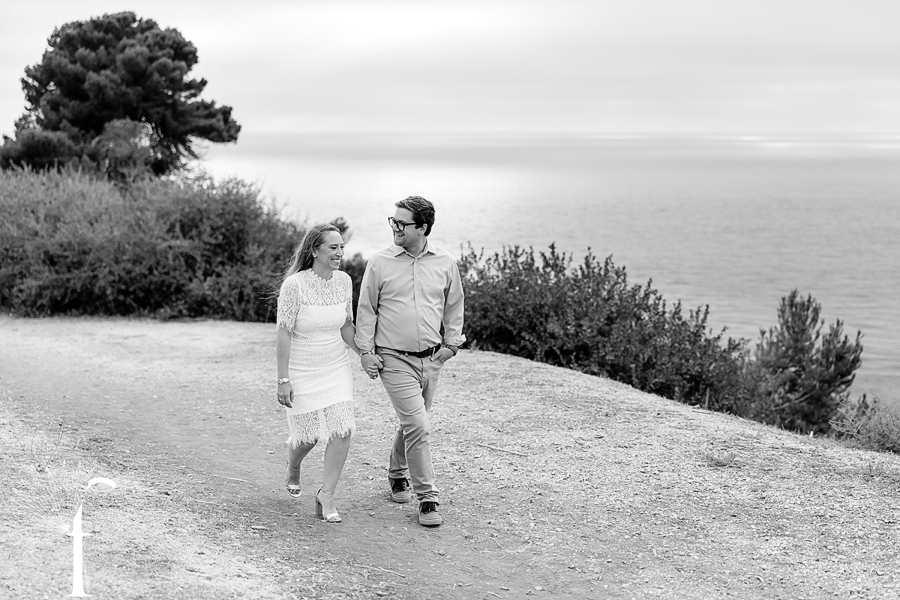 Cliff Engagement Palos Verdes | Sarah & Rob