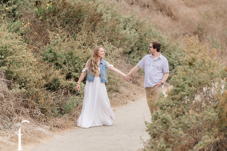 Cliff Engagement Palos Verdes | Sarah & Rob