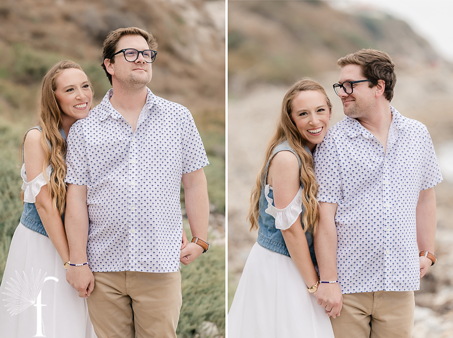Cliff Engagement Palos Verdes | Sarah & Rob