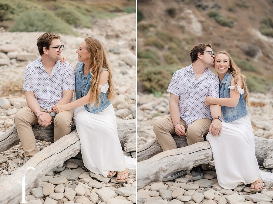 Cliff Engagement Palos Verdes | Sarah & Rob