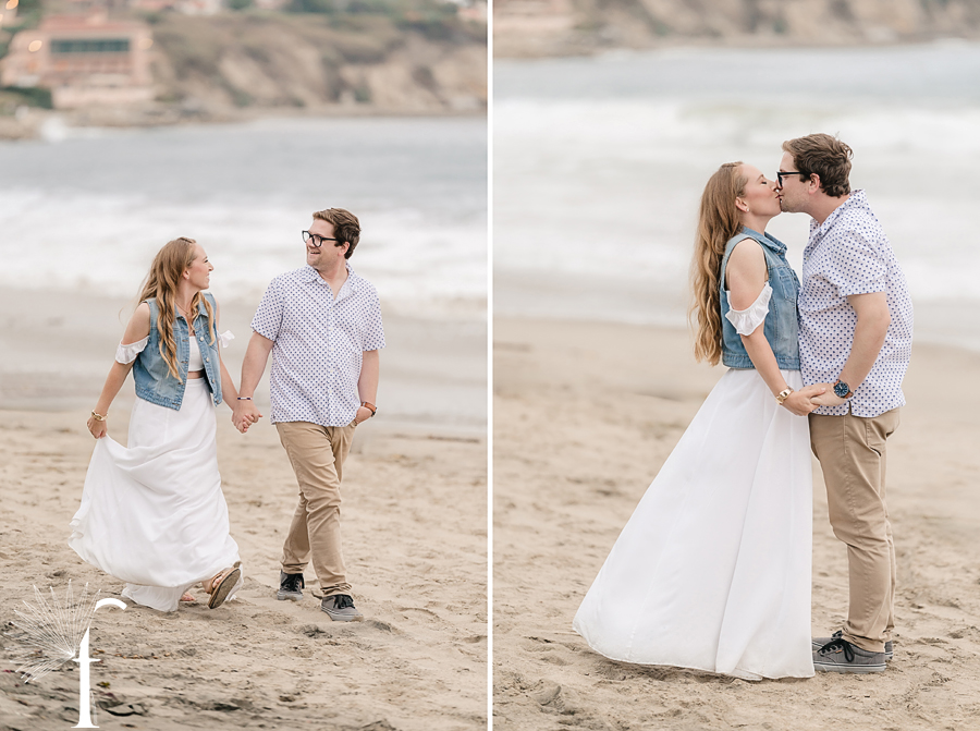 Cliff Engagement Palos Verdes | Sarah & Rob