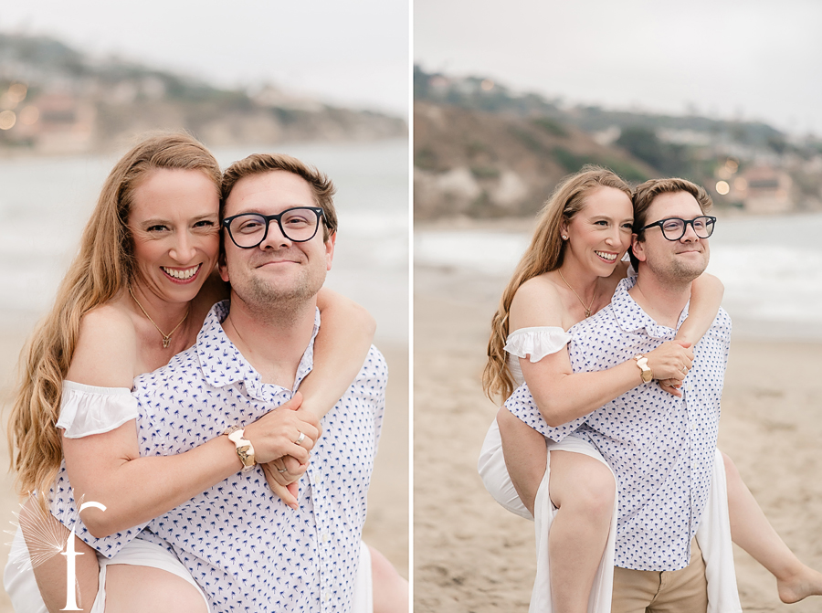 Cliff Engagement Palos Verdes | Sarah & Rob