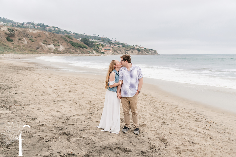 Cliff Engagement Palos Verdes | Sarah & Rob