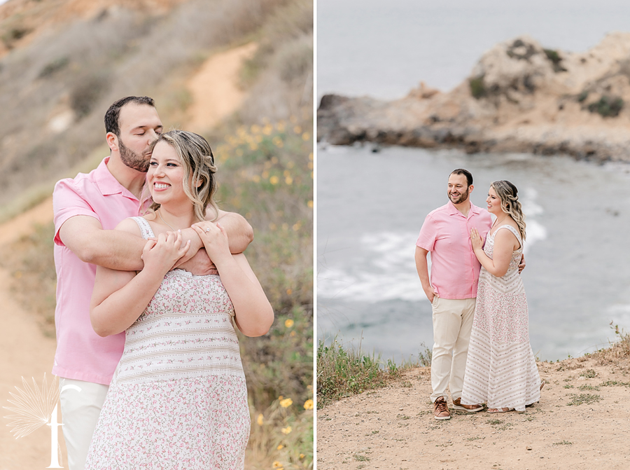 Palos Verdes Bluff Cove Engagement | Katie & Aris 