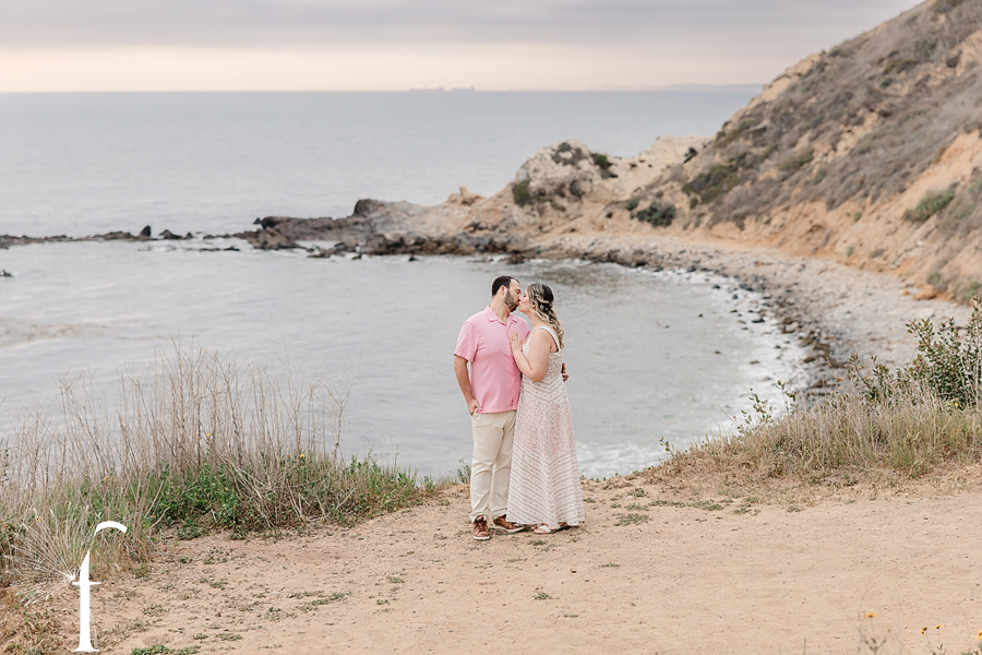Palos Verdes Bluff Cove Engagement | Katie & Aris 