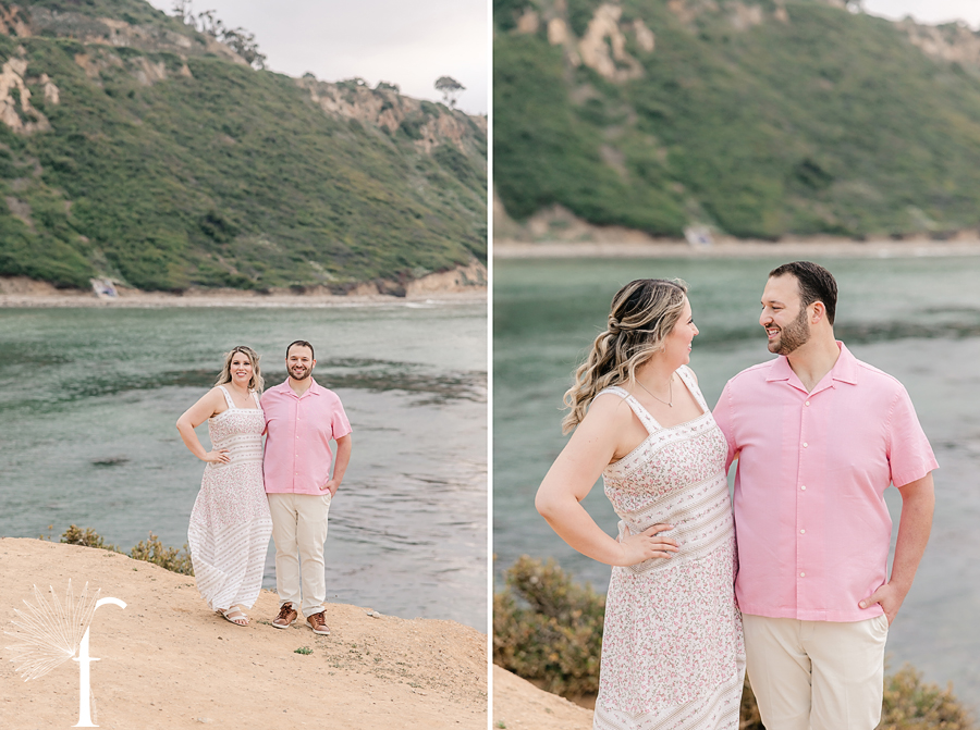 Palos Verdes Bluff Cove Engagement | Katie & Aris 