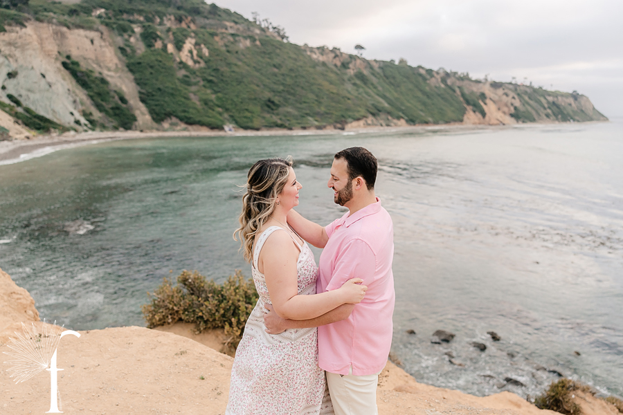 Palos Verdes Bluff Cove Engagement | Katie & Aris 