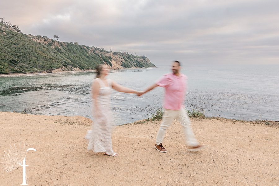 Palos Verdes Bluff Cove Engagement | Katie & Aris 