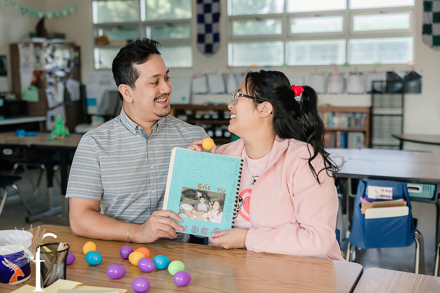 Walteria Elementary School & PV Cliffs Engagement | Nina & Eric 