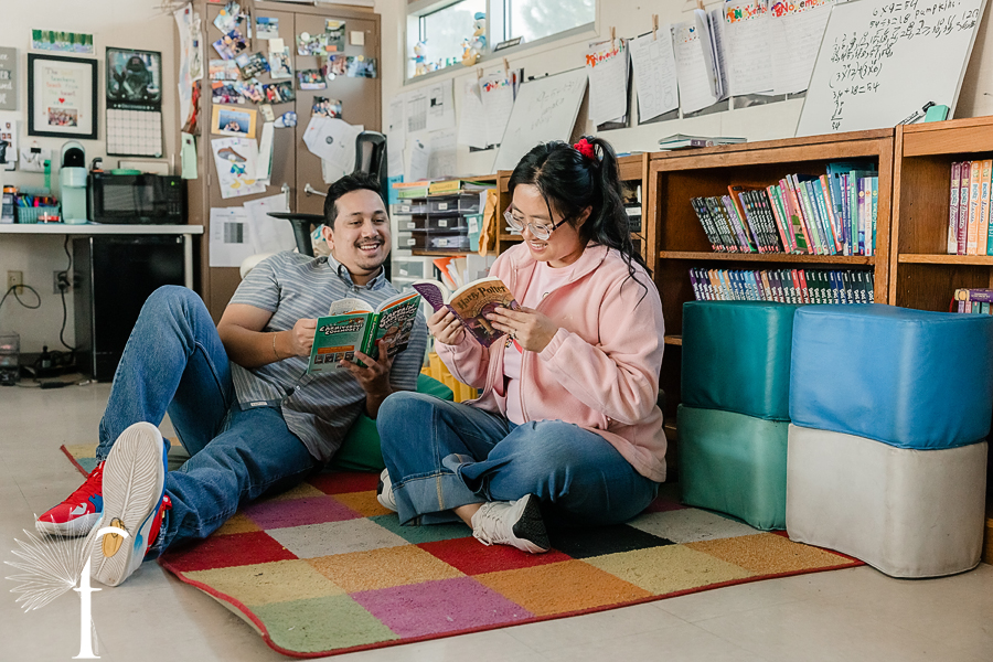 Walteria Elementary School & PV Cliffs Engagement | Nina & Eric 