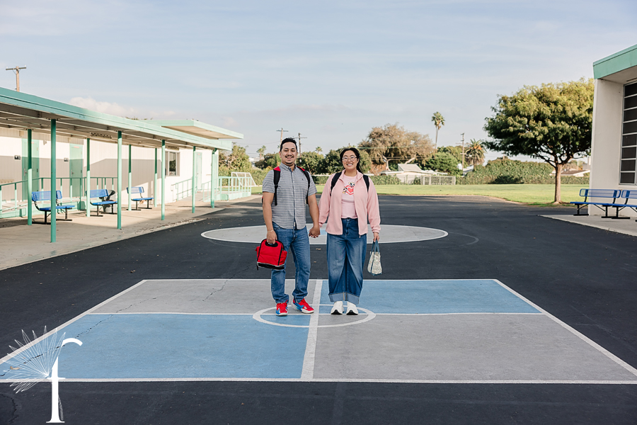 Walteria Elementary School & PV Cliffs Engagement | Nina & Eric 