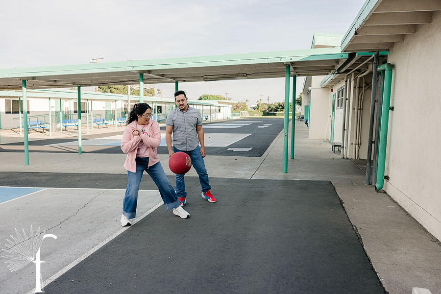 Walteria Elementary School & PV Cliffs Engagement | Nina & Eric 
