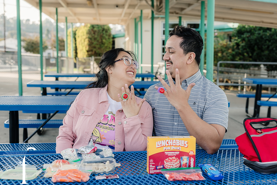 Walteria Elementary School & PV Cliffs Engagement | Nina & Eric 
