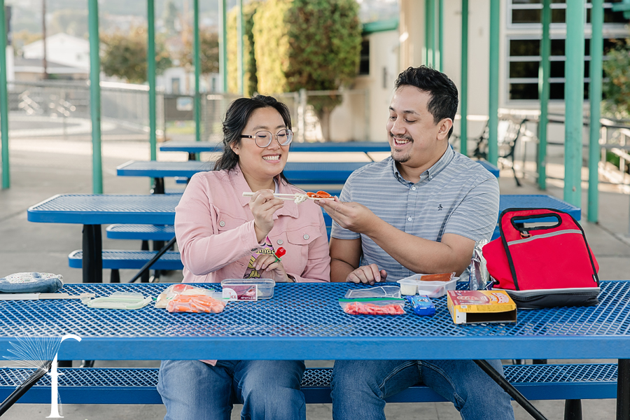 Walteria Elementary School & PV Cliffs Engagement | Nina & Eric 