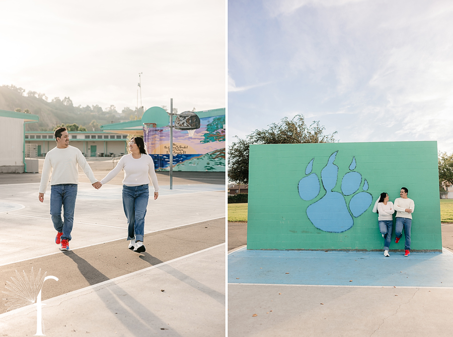 Walteria Elementary School & PV Cliffs Engagement | Nina & Eric 