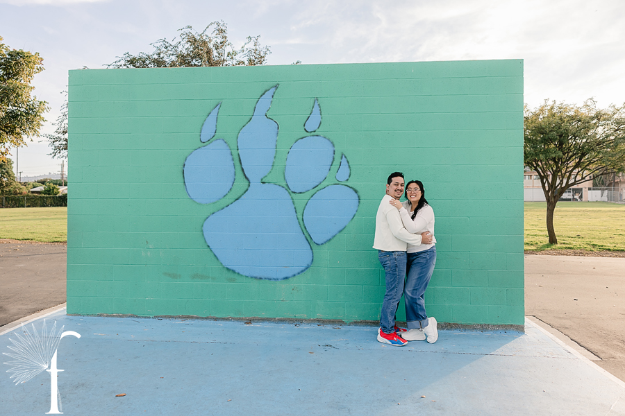 Walteria Elementary School & PV Cliffs Engagement | Nina & Eric 