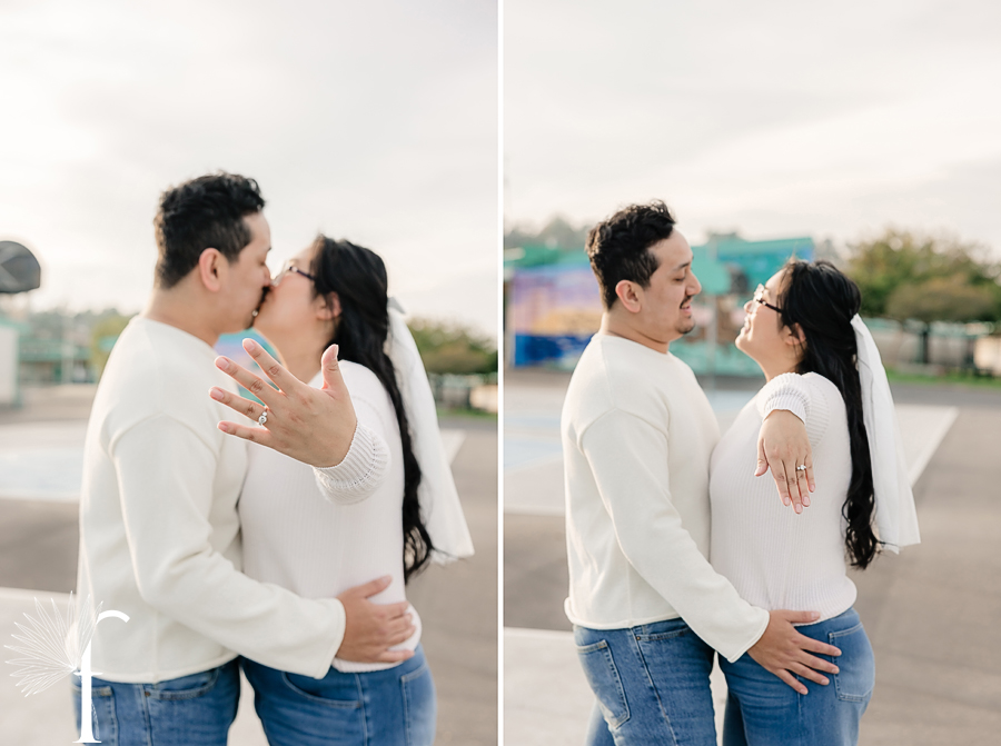 Walteria Elementary School & PV Cliffs Engagement | Nina & Eric 