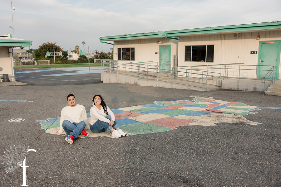 Walteria Elementary School & PV Cliffs Engagement | Nina & Eric 