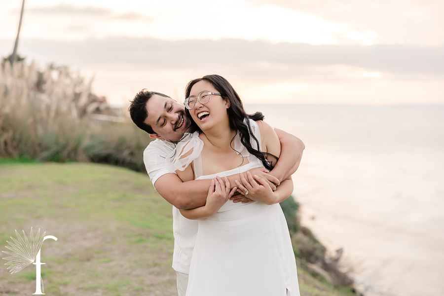 Walteria Elementary School & PV Cliffs Engagement | Nina & Eric 