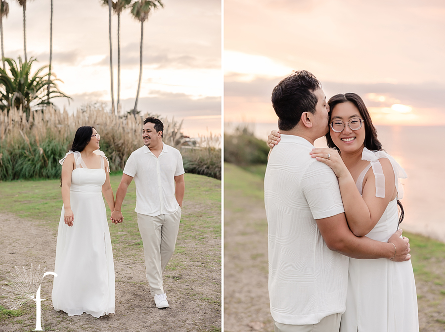 Walteria Elementary School & PV Cliffs Engagement | Nina & Eric 
