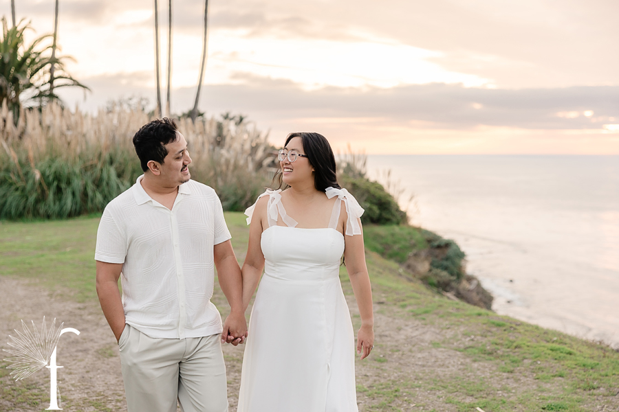 Walteria Elementary School & PV Cliffs Engagement | Nina & Eric 