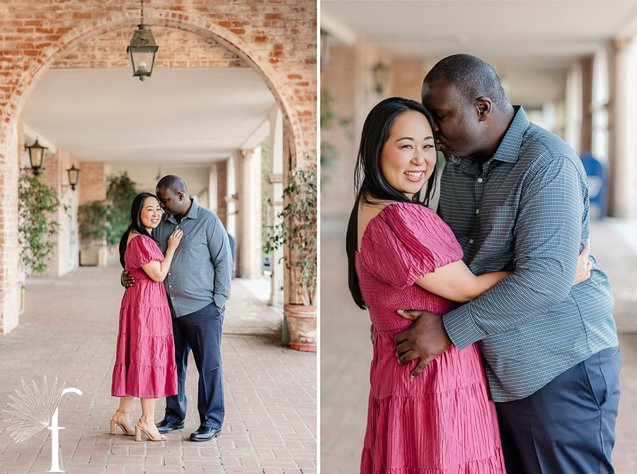 Palos Verdes Malaga Cove Plaza Engagement | Kimberly & Jason