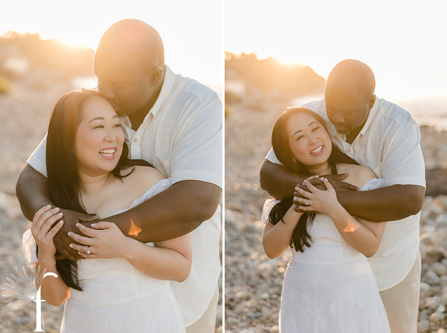 Palos Verdes Malaga Cove Plaza Engagement | Kimberly & Jason